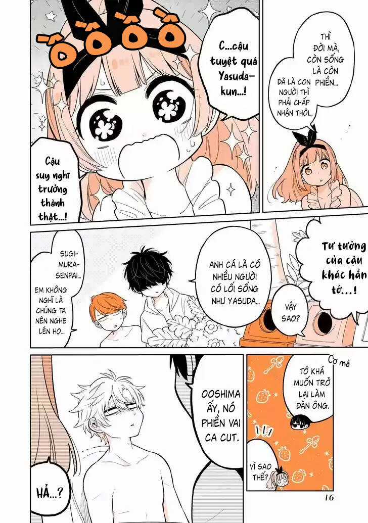 Mendokusagari Danshi Koukousei Ga Asa Okitara Onnanoko Ni Natteita Hanashi Chapter 16 trang 18