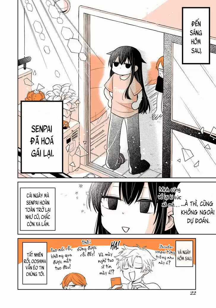 Mendokusagari Danshi Koukousei Ga Asa Okitara Onnanoko Ni Natteita Hanashi Chapter 16 trang 24