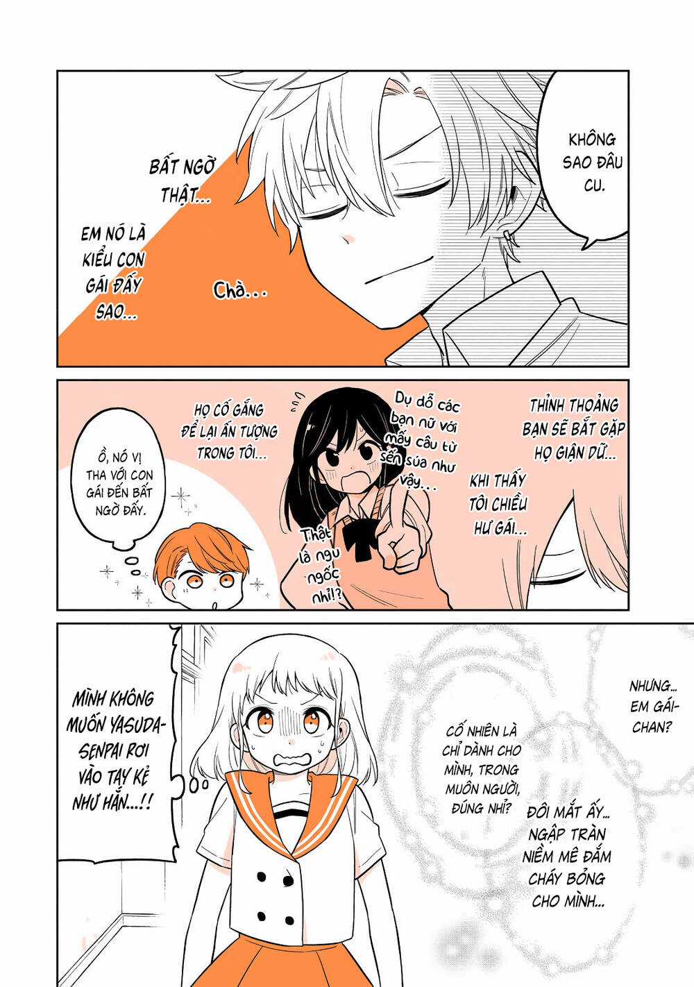 Mendokusagari Danshi Koukousei Ga Asa Okitara Onnanoko Ni Natteita Hanashi Chapter 17 trang 11