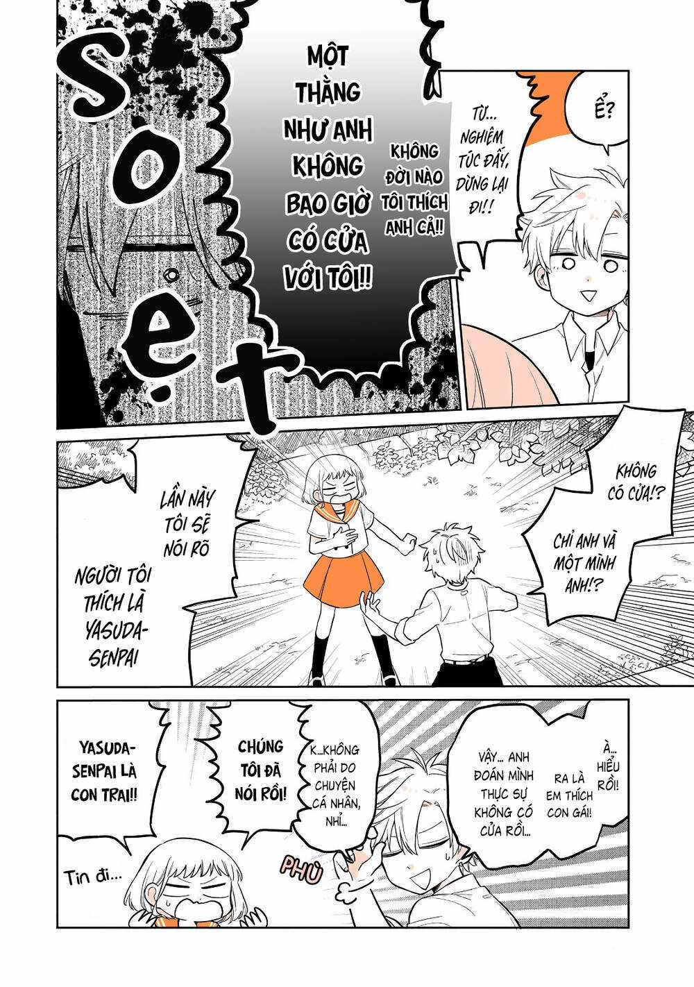 Mendokusagari Danshi Koukousei Ga Asa Okitara Onnanoko Ni Natteita Hanashi Chapter 17 trang 15