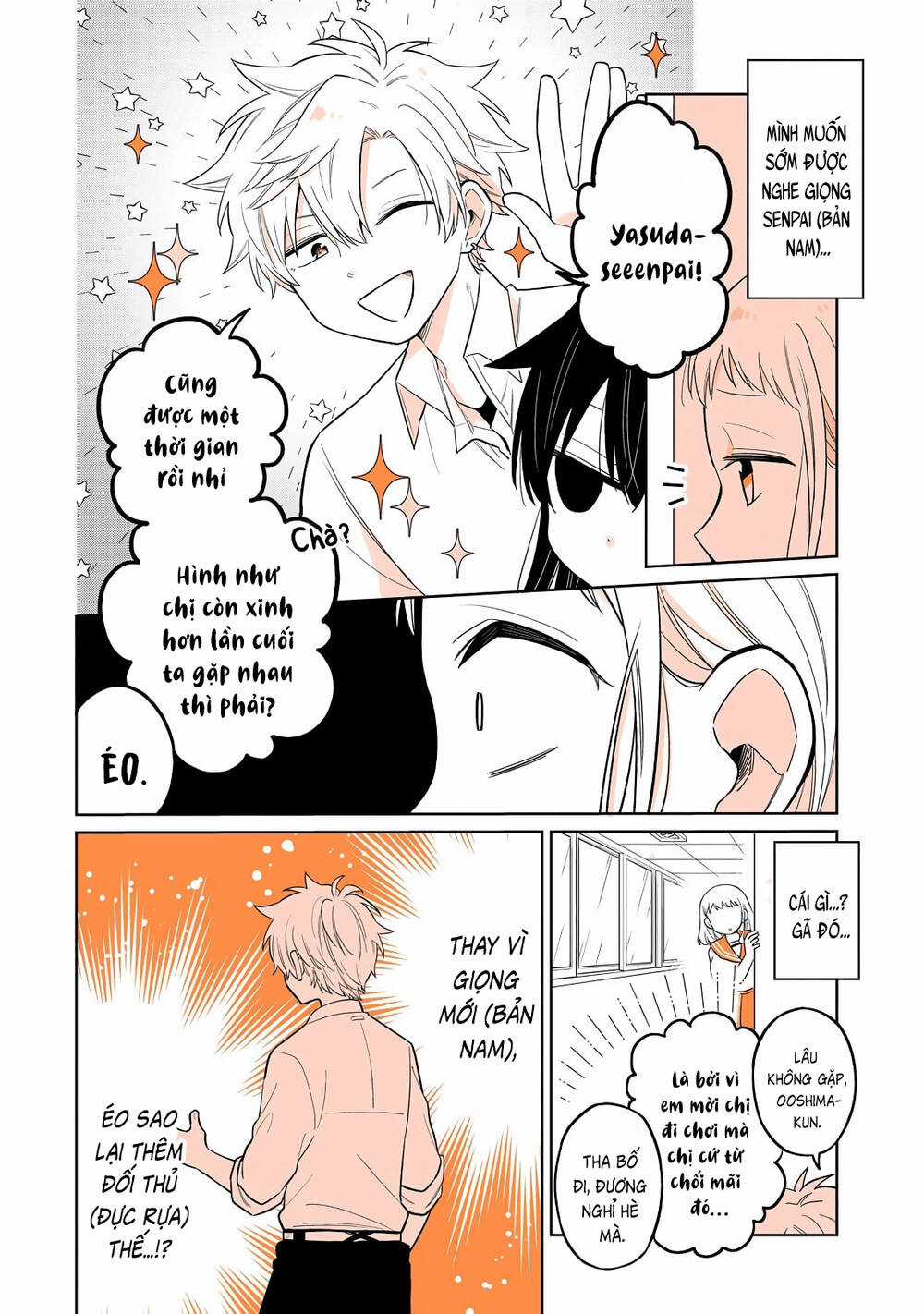 Mendokusagari Danshi Koukousei Ga Asa Okitara Onnanoko Ni Natteita Hanashi Chapter 17 trang 3