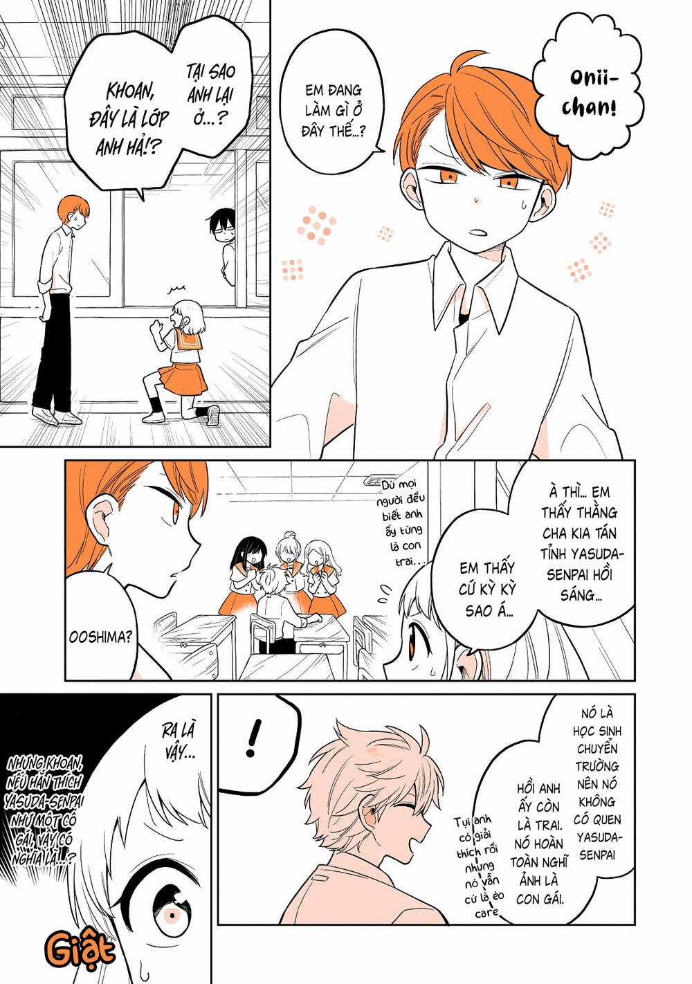 Mendokusagari Danshi Koukousei Ga Asa Okitara Onnanoko Ni Natteita Hanashi Chapter 17 trang 6