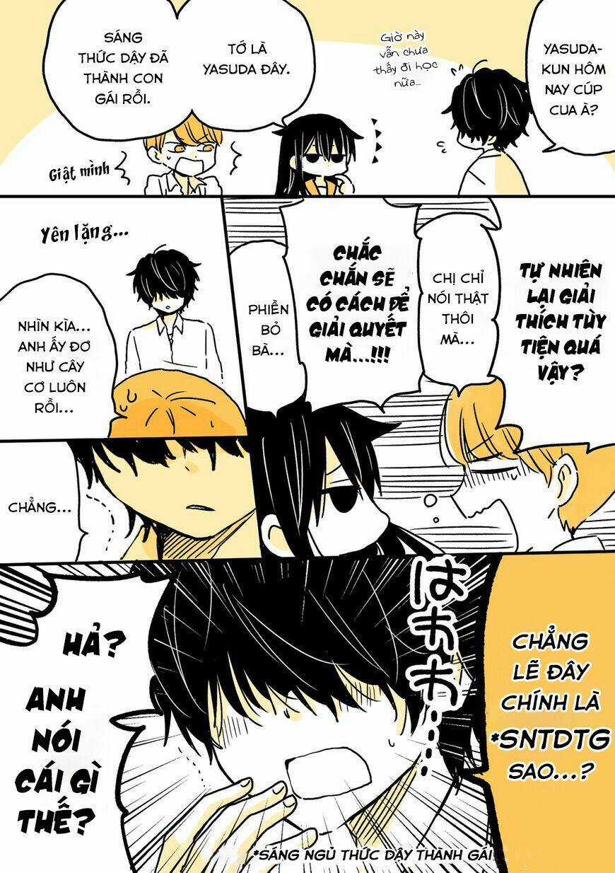 Mendokusagari Danshi Koukousei Ga Asa Okitara Onnanoko Ni Natteita Hanashi Chapter 3 trang 3