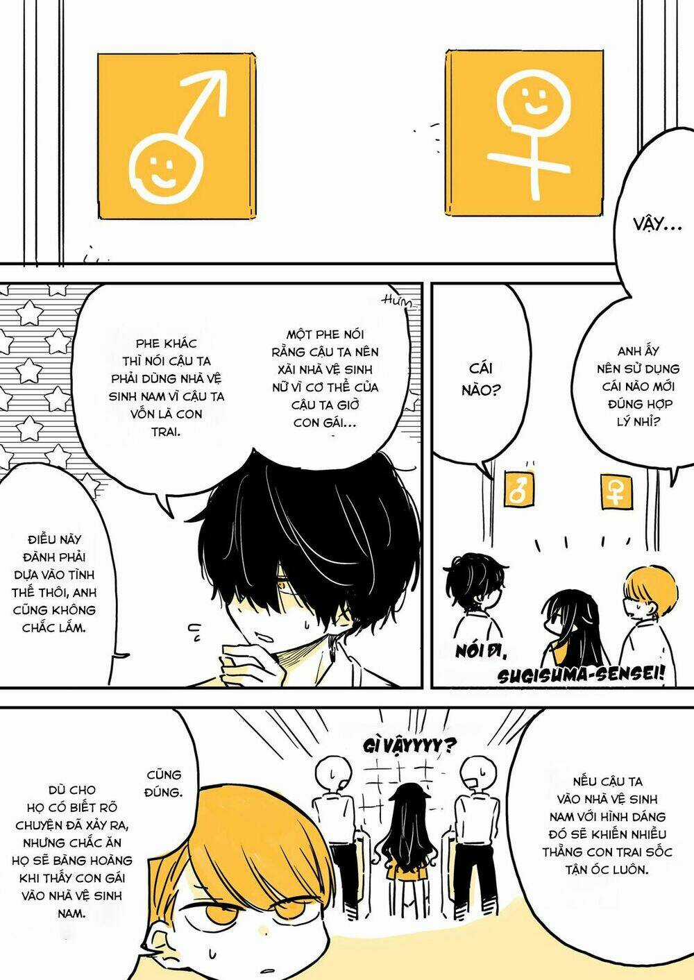 Mendokusagari Danshi Koukousei Ga Asa Okitara Onnanoko Ni Natteita Hanashi Chapter 6 trang 2