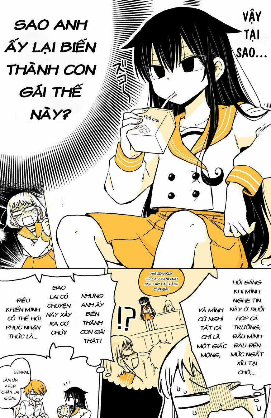 Mendokusagari Danshi Koukousei Ga Asa Okitara Onnanoko Ni Natteita Hanashi Chapter 8 trang 2