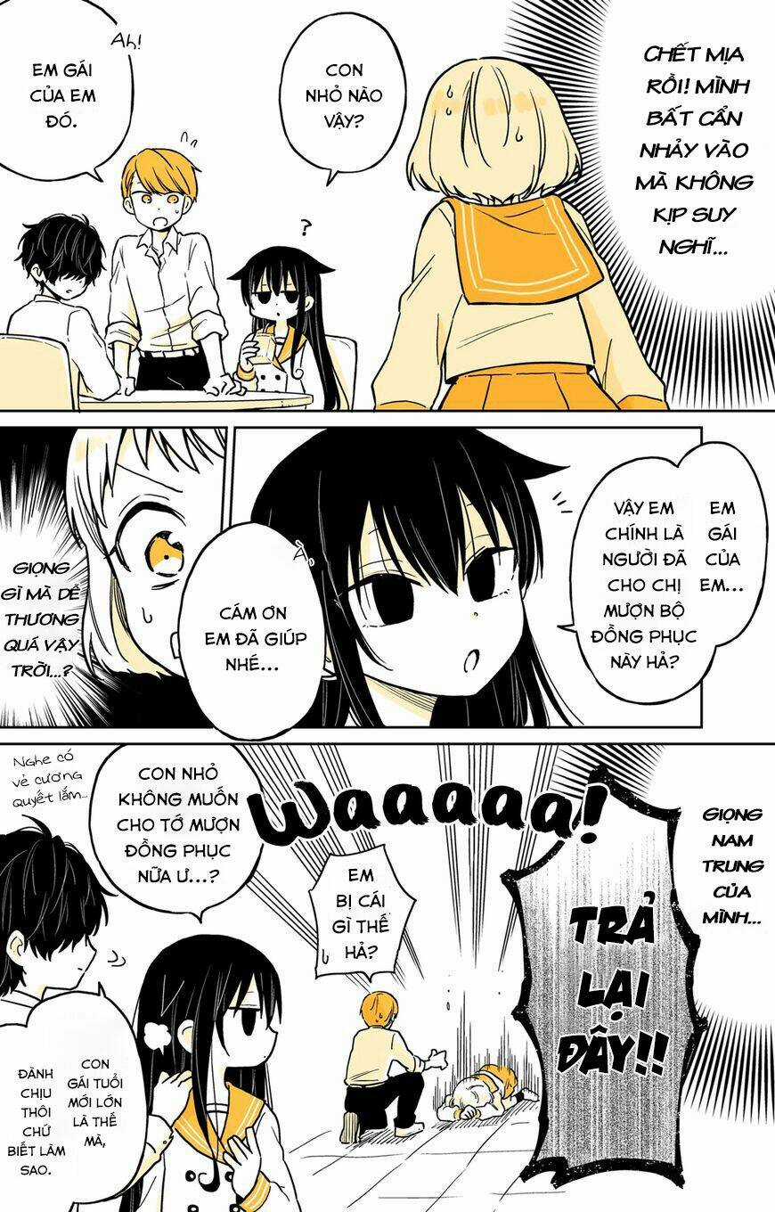 Mendokusagari Danshi Koukousei Ga Asa Okitara Onnanoko Ni Natteita Hanashi Chapter 8 trang 4