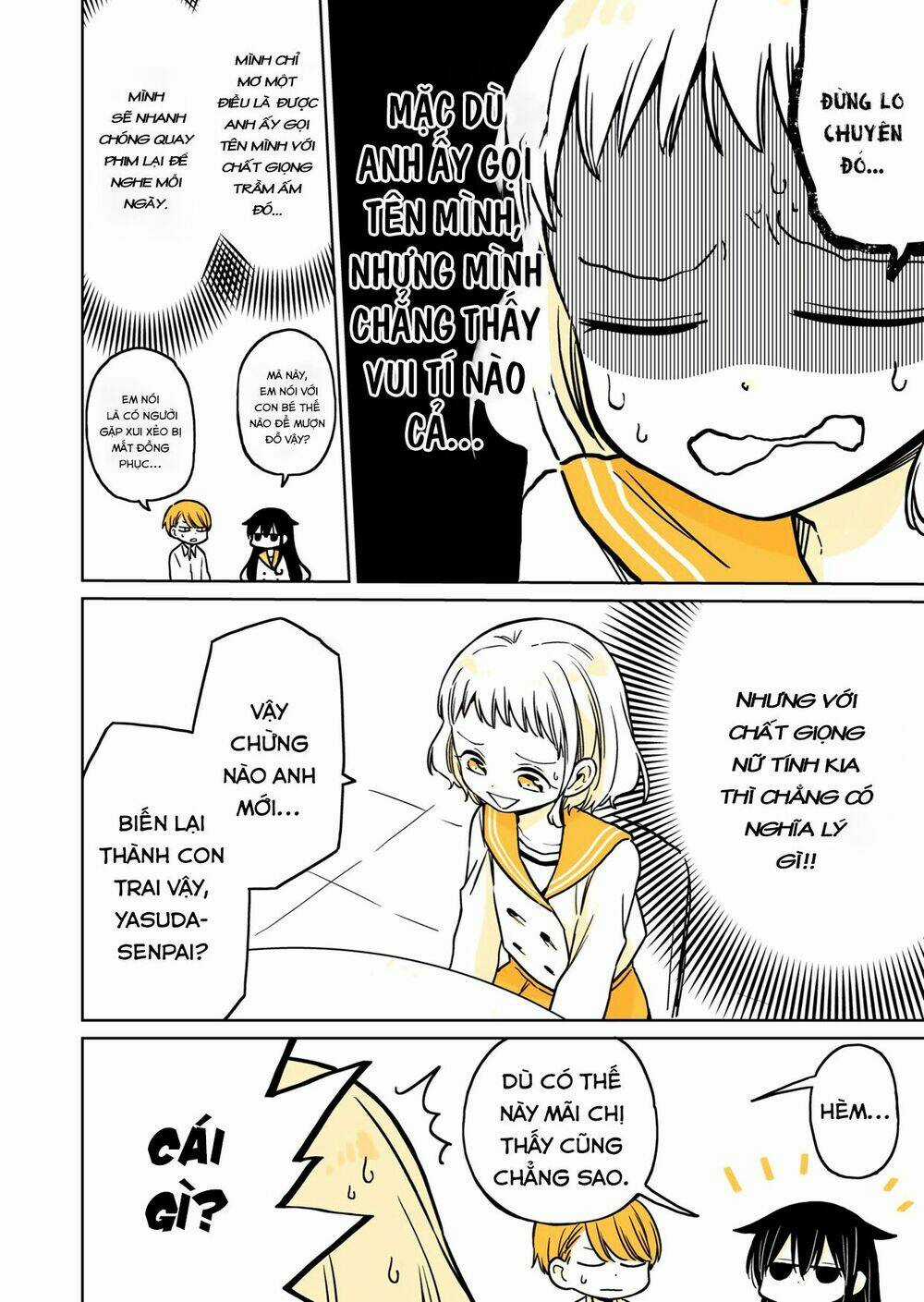 Mendokusagari Danshi Koukousei Ga Asa Okitara Onnanoko Ni Natteita Hanashi Chapter 9 trang 2