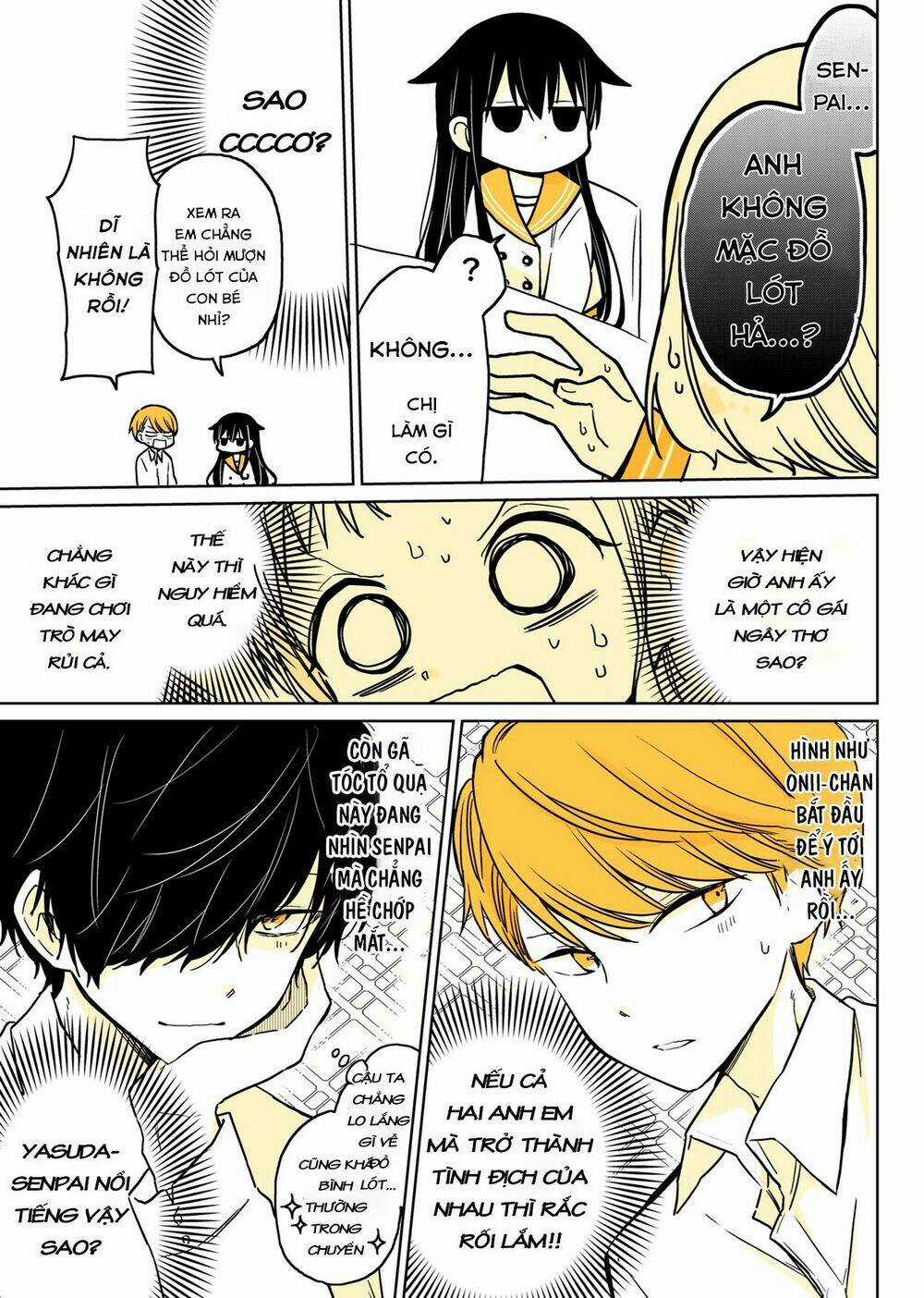 Mendokusagari Danshi Koukousei Ga Asa Okitara Onnanoko Ni Natteita Hanashi Chapter 9 trang 5