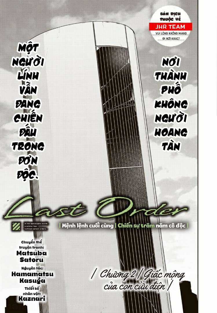 Mệnh Lệnh Cuối Cùng: Chiến Sự Trăm Năm Cô Độc Chapter 2 trang 9