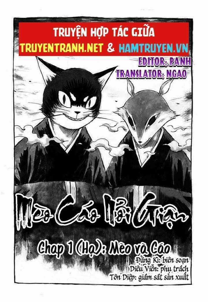Mèo Cáo Nổi Giận Chapter 1.2 trang 0