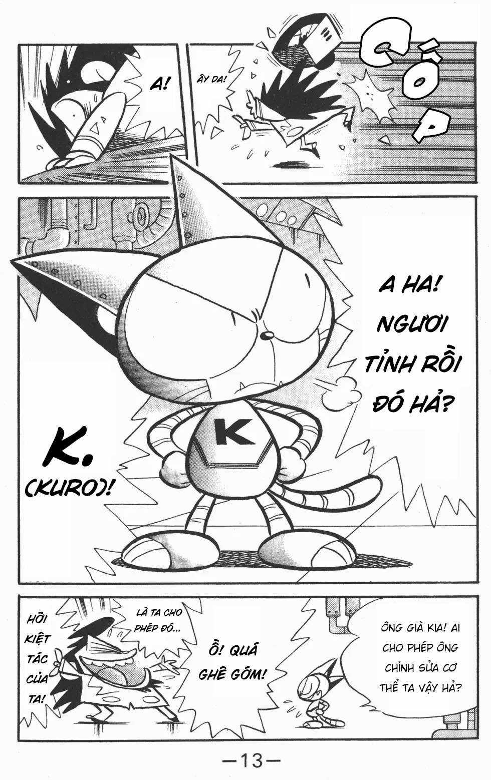 Mèo máy Kuro Chapter 1 trang 13