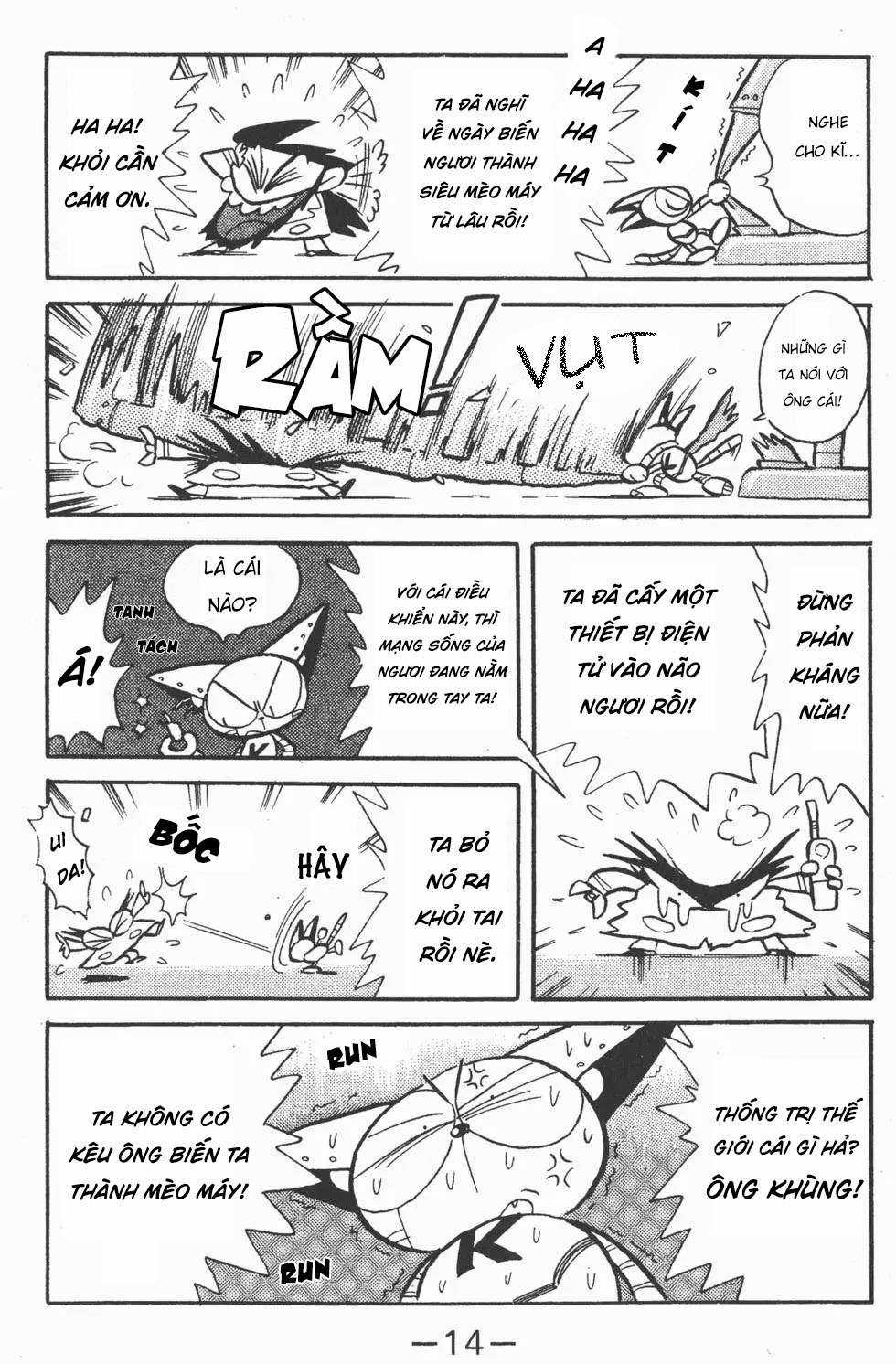 Mèo máy Kuro Chapter 1 trang 14