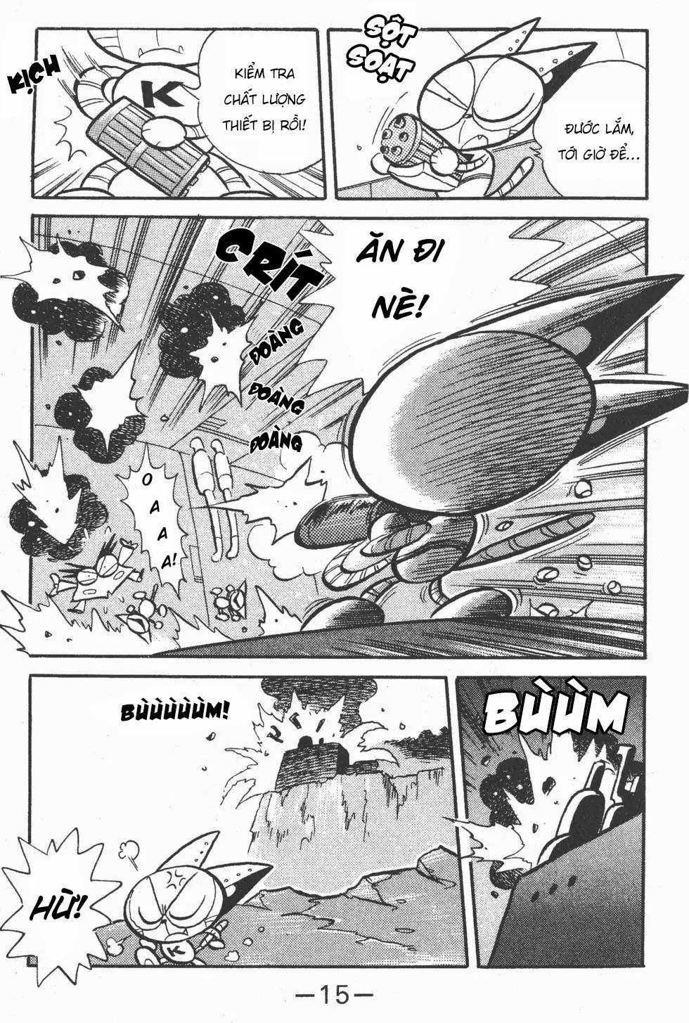 Mèo máy Kuro Chapter 1 trang 15