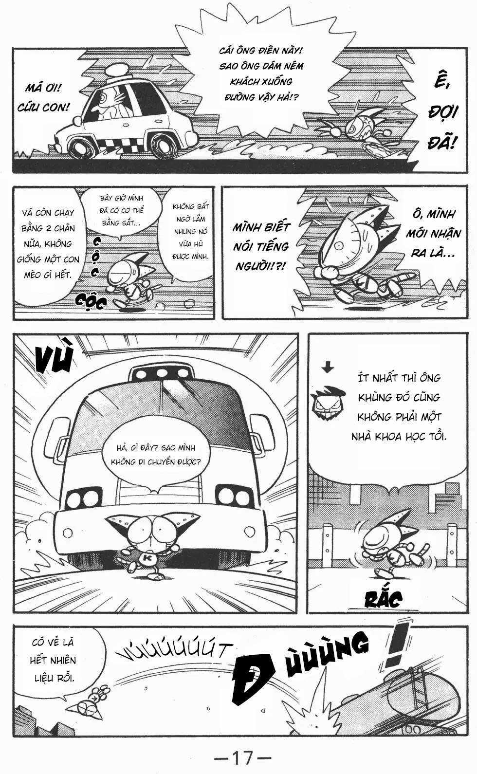 Mèo máy Kuro Chapter 1 trang 17