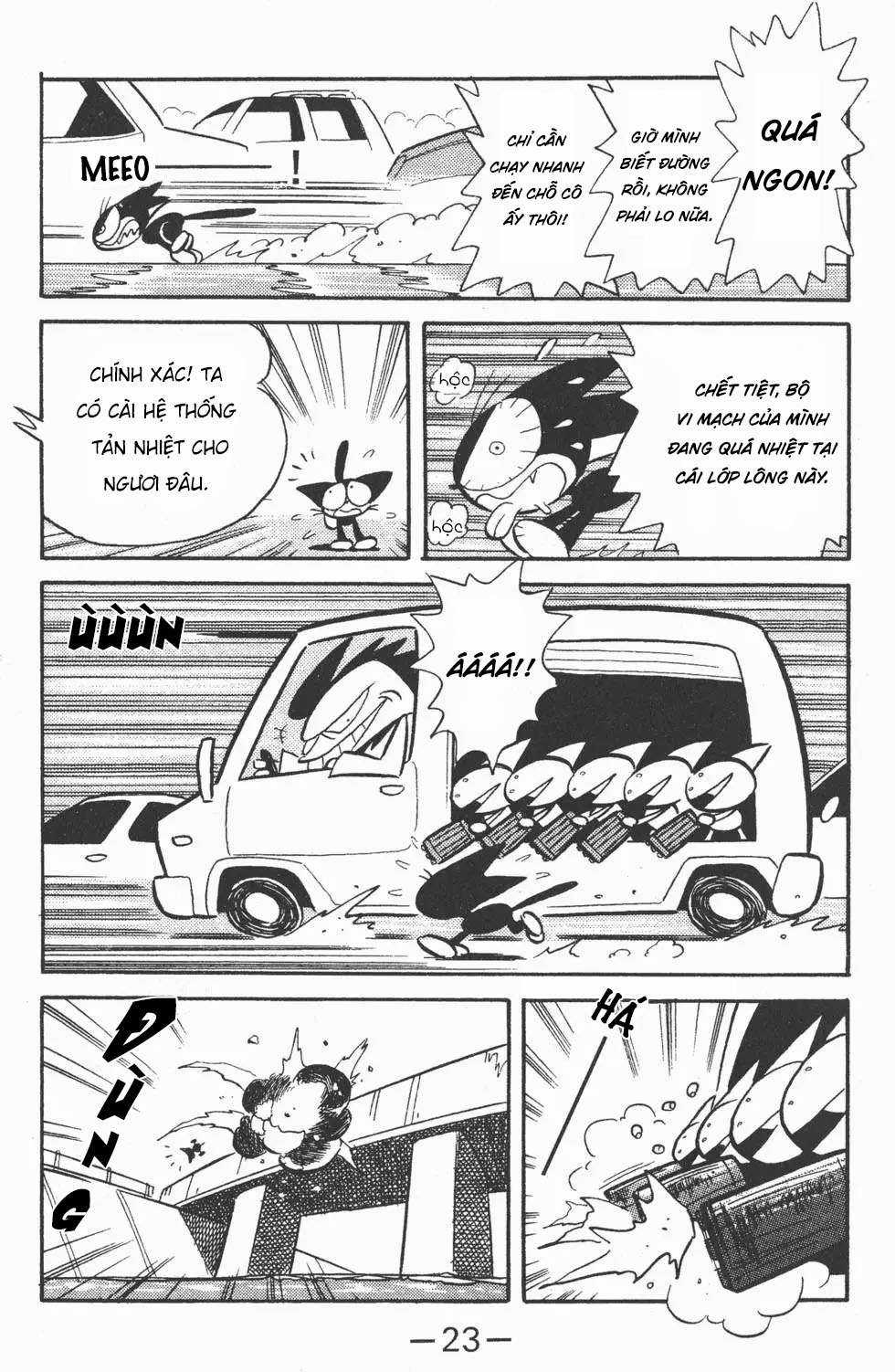 Mèo máy Kuro Chapter 1 trang 23