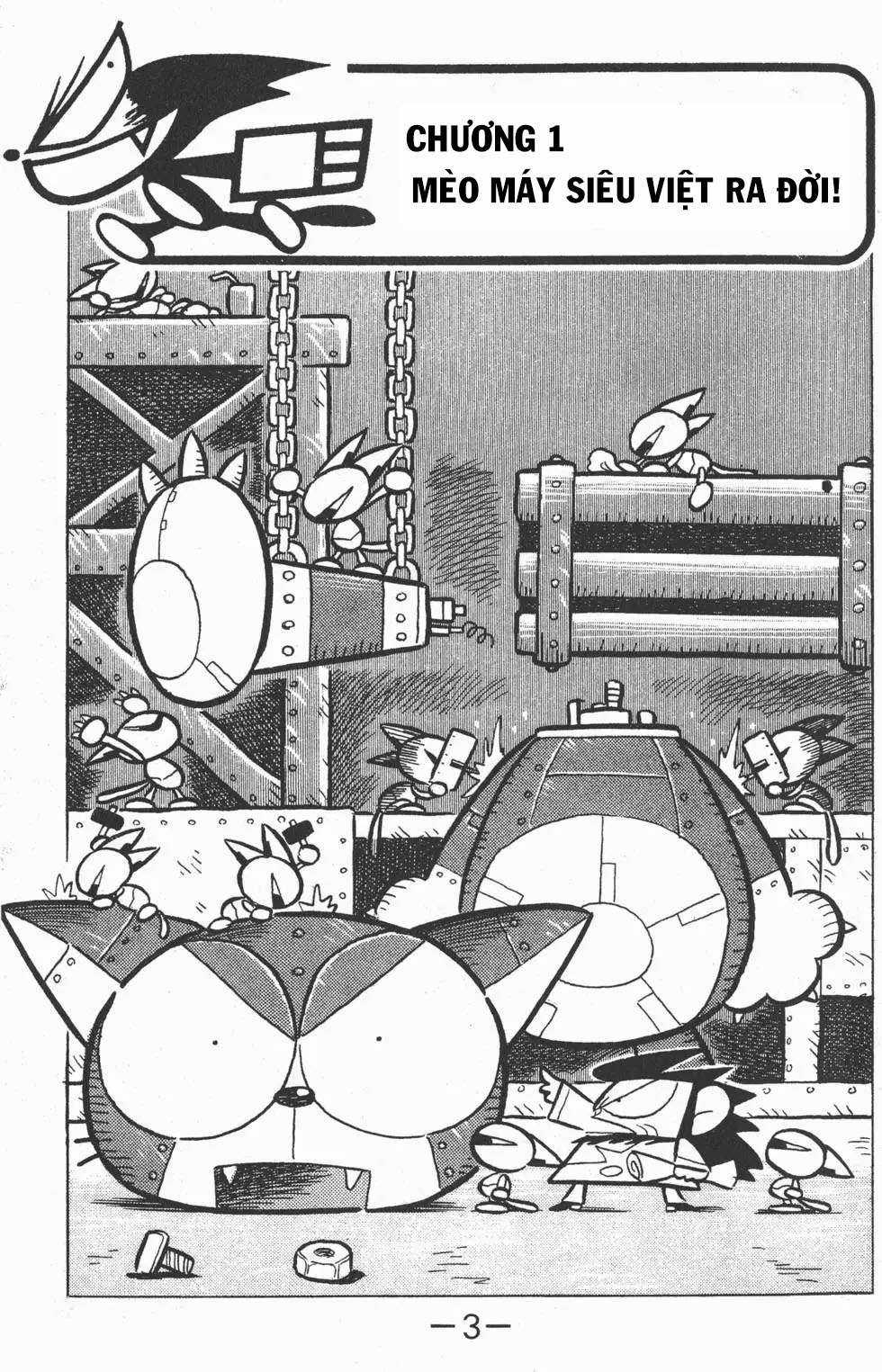 Mèo máy Kuro Chapter 1 trang 3