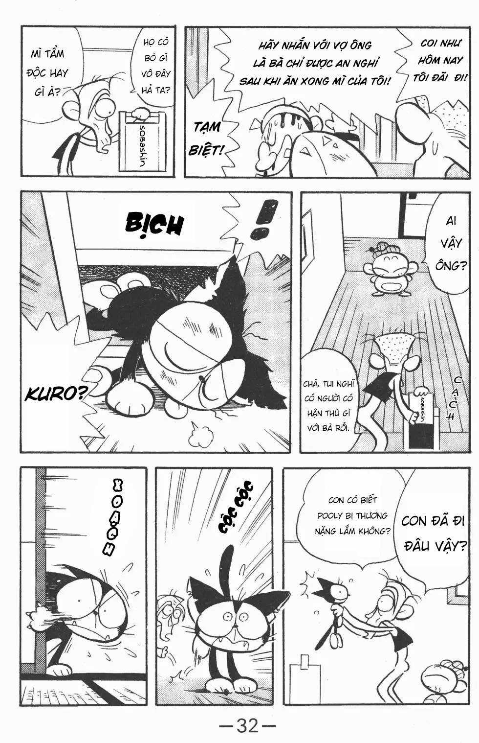 Mèo máy Kuro Chapter 1 trang 32