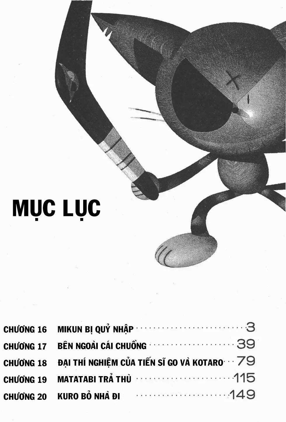 Mèo máy Kuro Chapter 16 trang 2