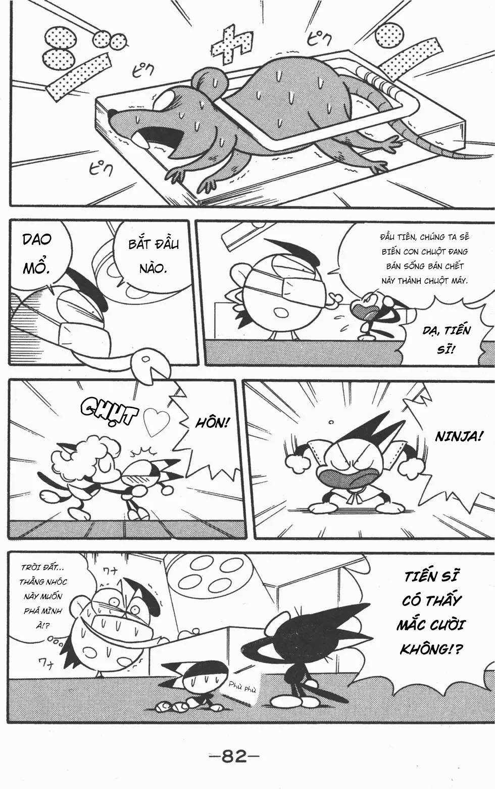 Mèo máy Kuro Chapter 18 trang 4