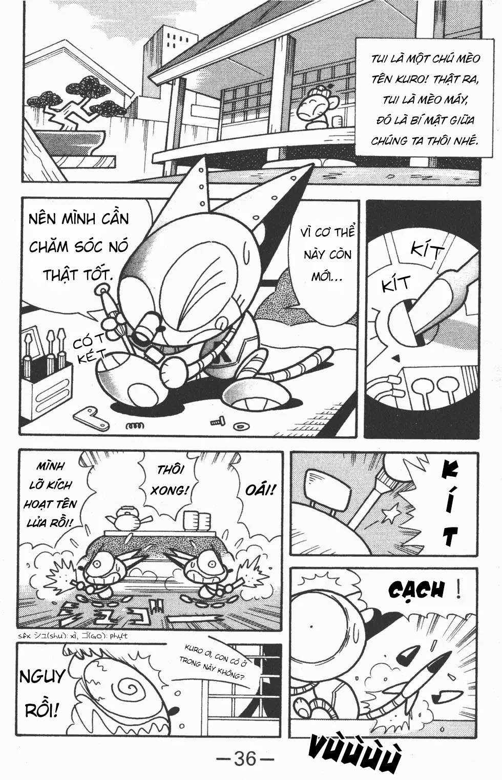 Mèo máy Kuro Chapter 2 trang 2