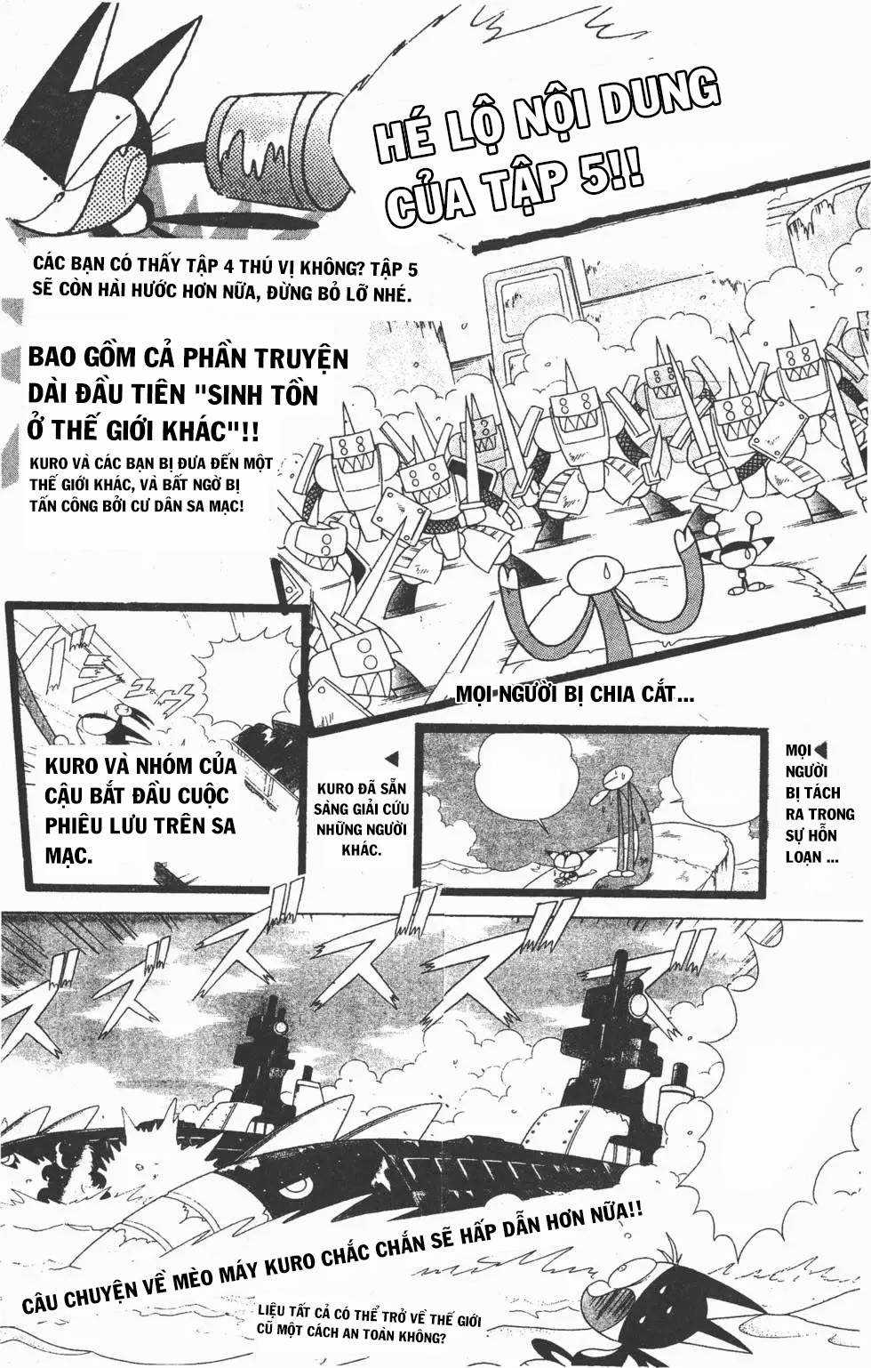 Mèo máy Kuro Chapter 20.5 trang 8