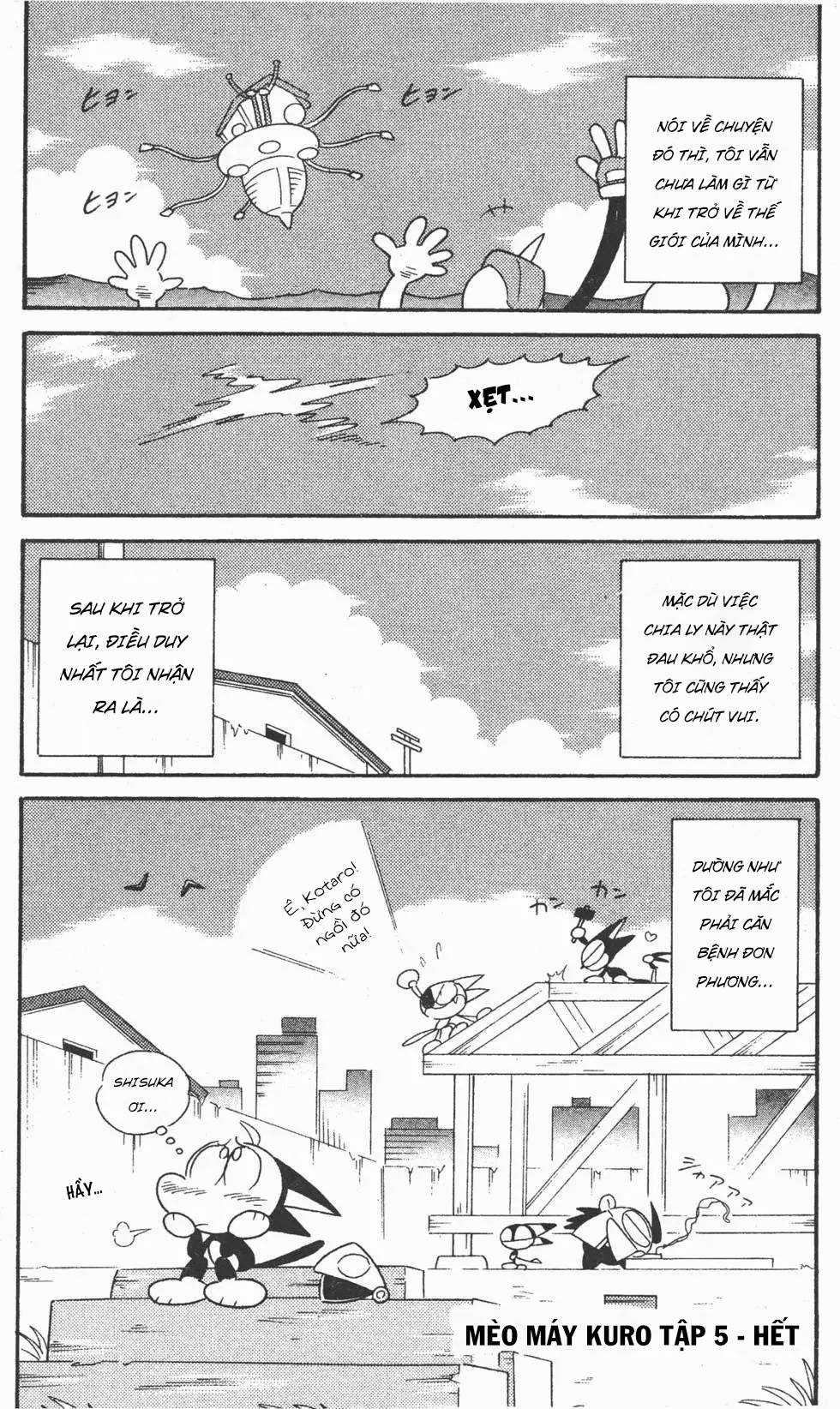 Mèo máy Kuro Chapter 25 trang 34