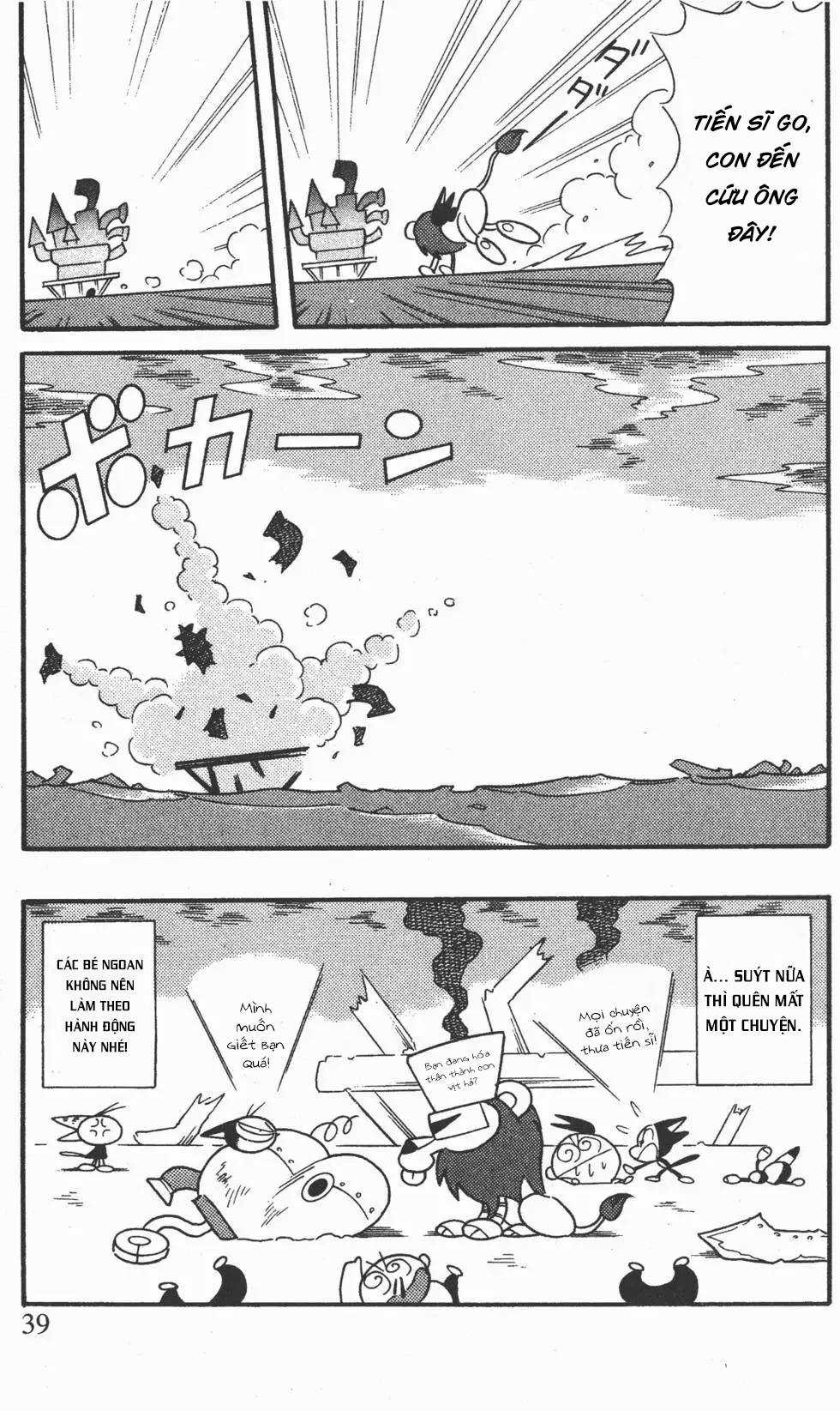 Mèo máy Kuro Chapter 31 trang 38