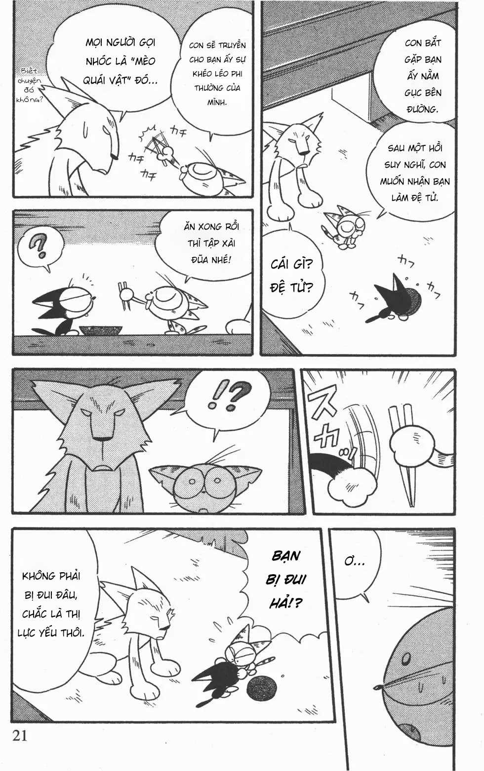 Mèo máy Kuro Chapter 36 trang 21