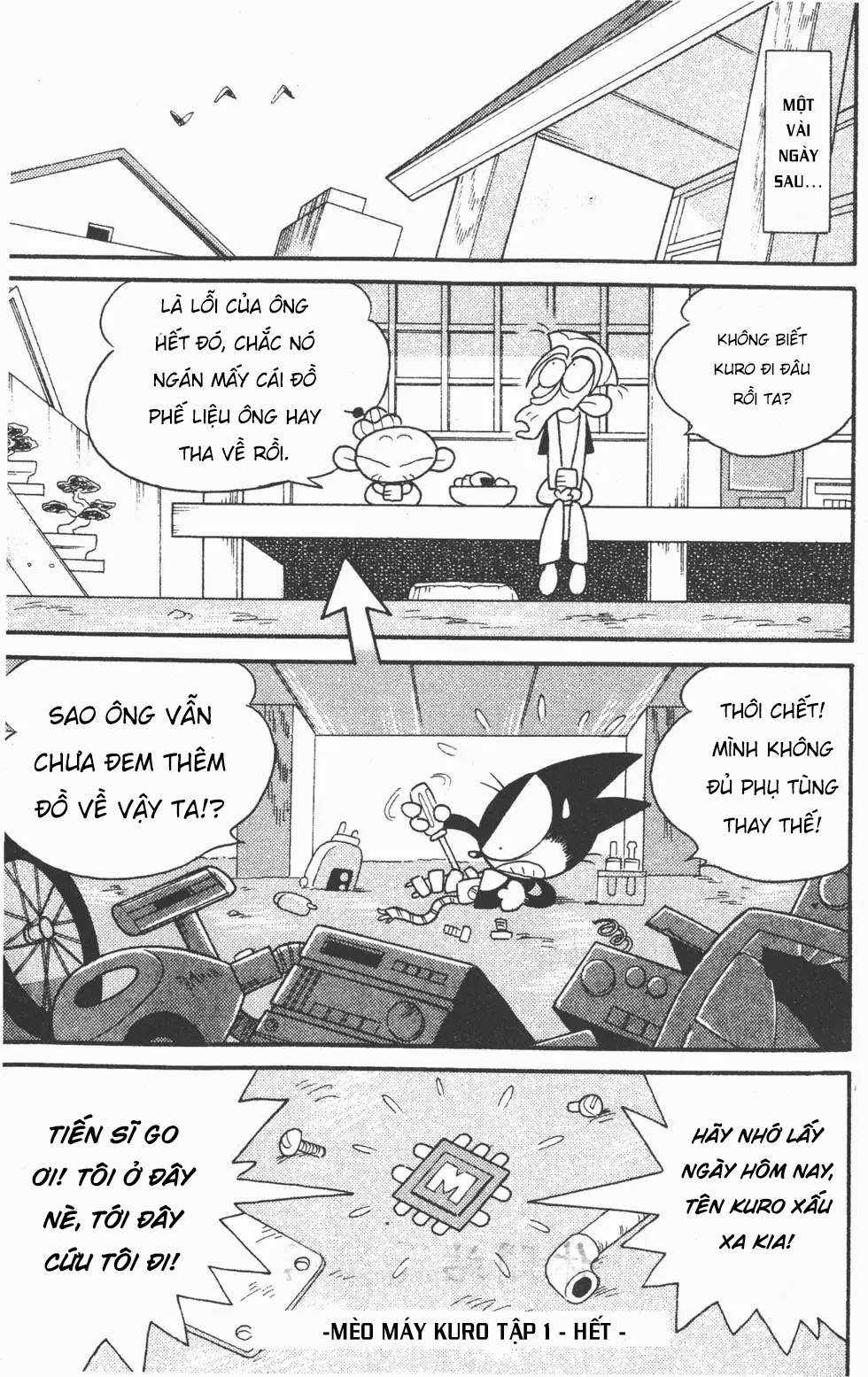Mèo máy Kuro Chapter 5 trang 35