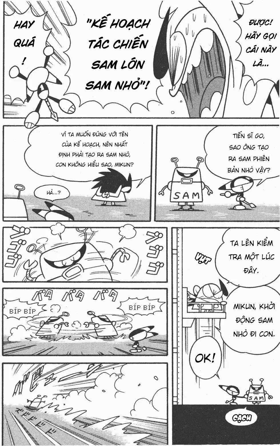 Mèo máy Kuro Chapter 7 trang 4