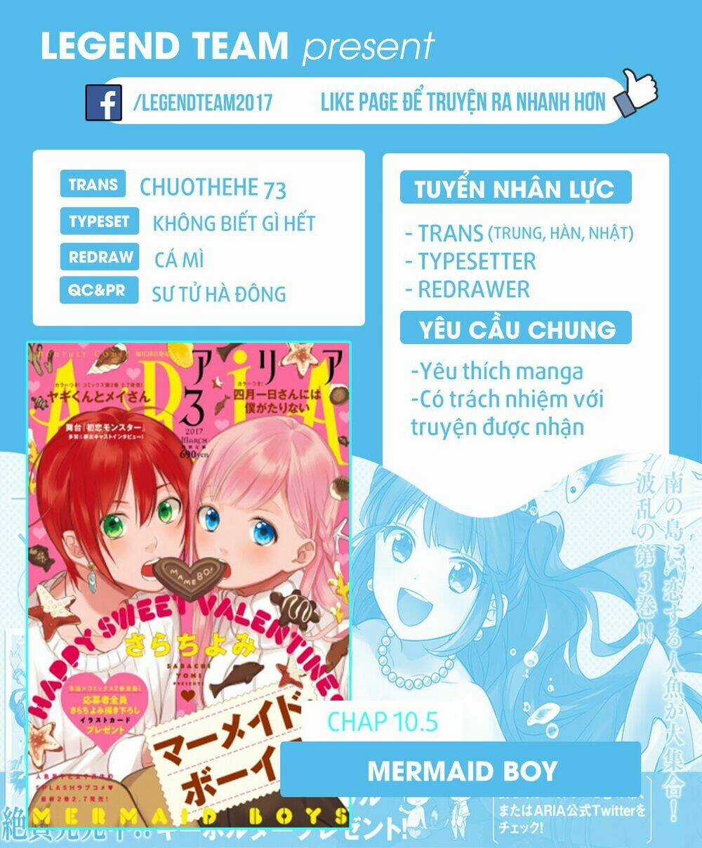 Mermaid Boys Chapter 10.5 trang 2