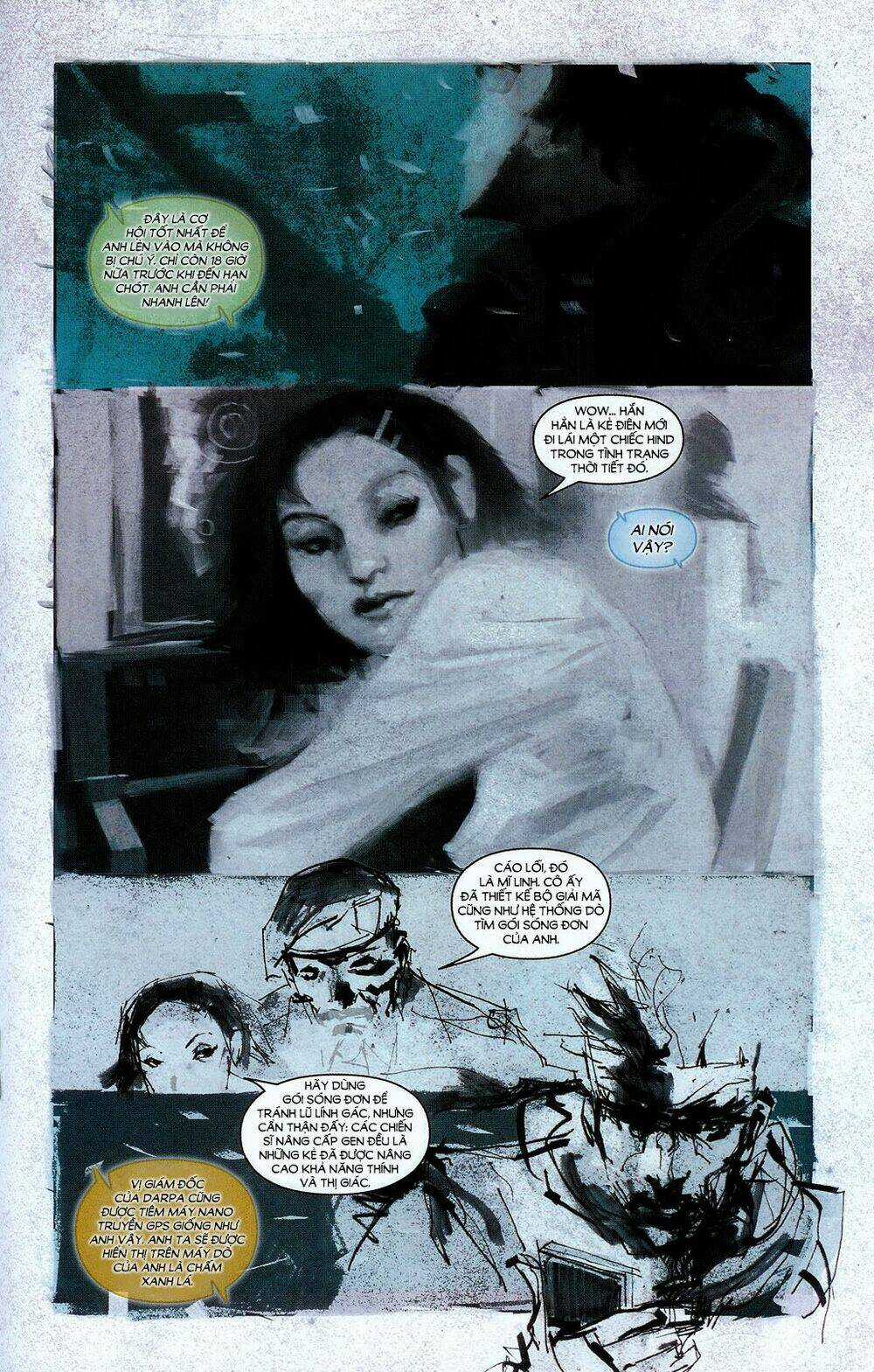 Metal Gear Solid - Vũ Trang Nguyên Kim Chapter 1.1 trang 11