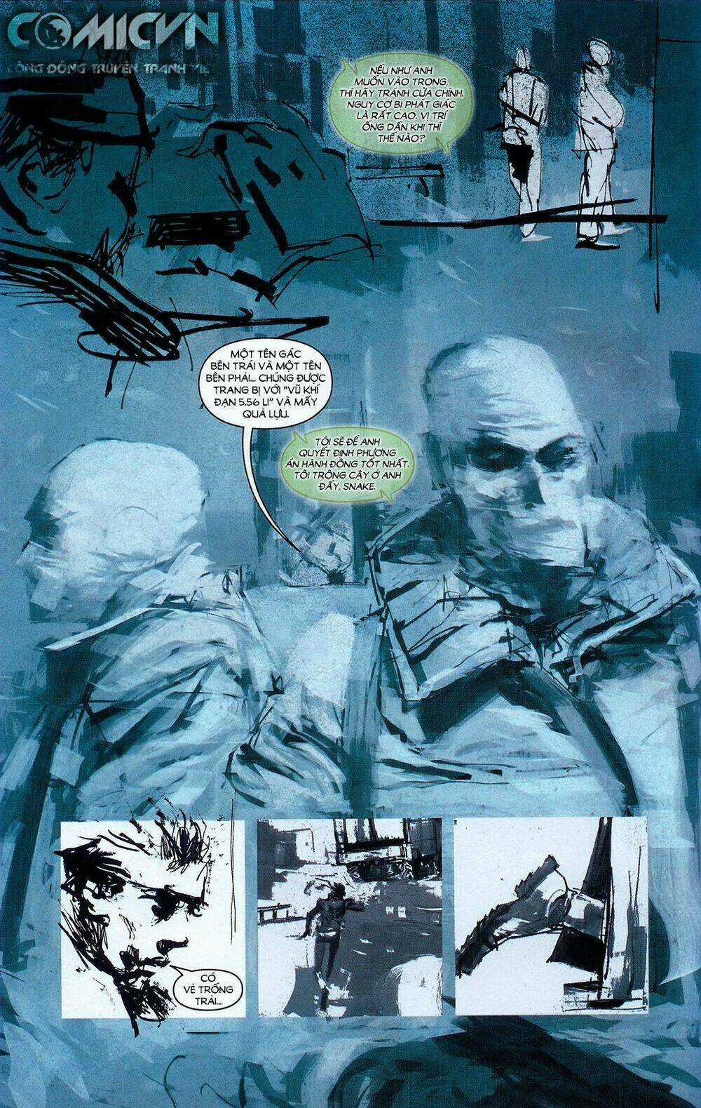 Metal Gear Solid - Vũ Trang Nguyên Kim Chapter 1.1 trang 12