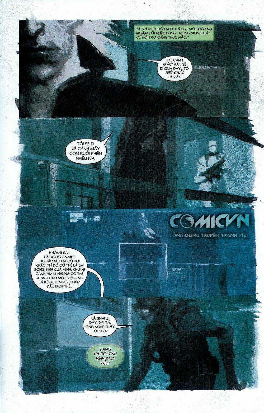 Metal Gear Solid - Vũ Trang Nguyên Kim Chapter 1.1 trang 5