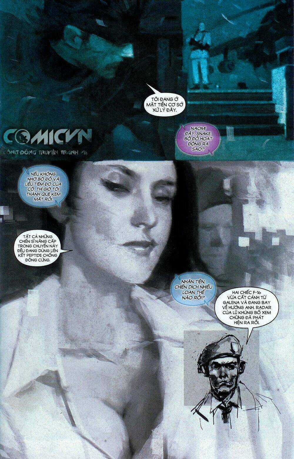 Metal Gear Solid - Vũ Trang Nguyên Kim Chapter 1.1 trang 9