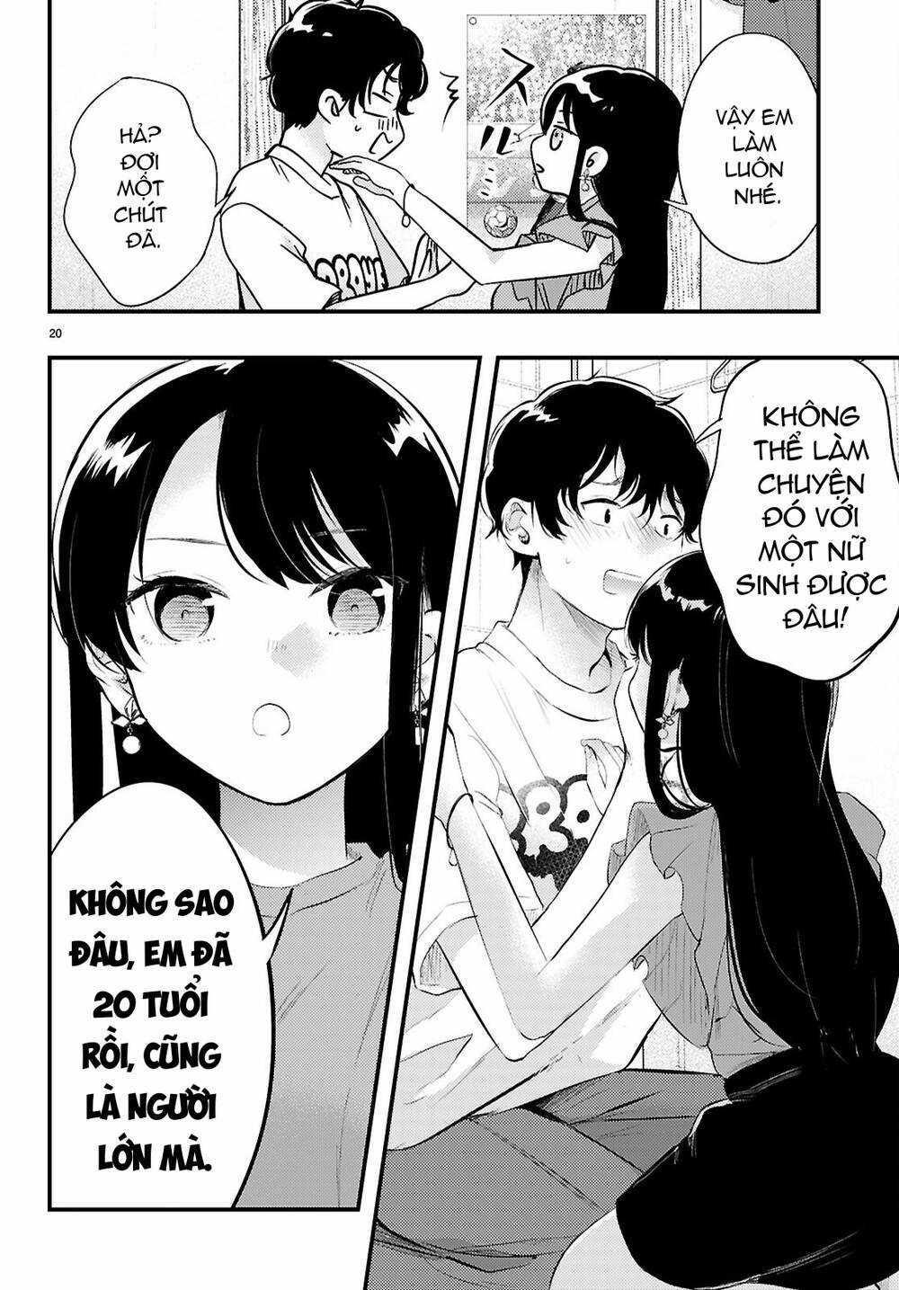 Midari Ni Tsukasete Wa Narimasen Chapter 1 trang 21