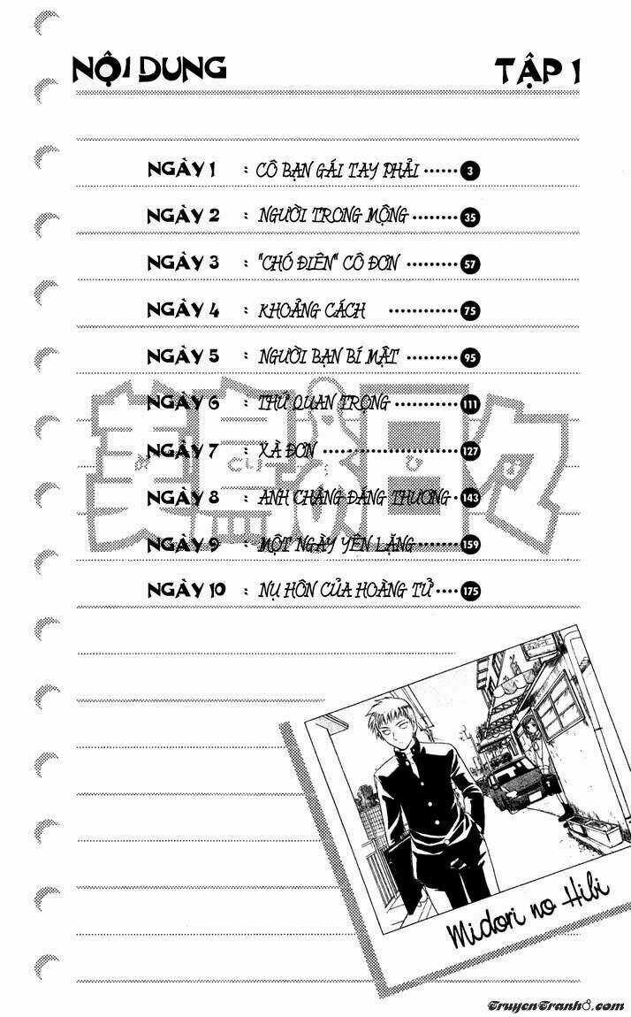 Midori No Hibi Chapter 1 trang 3