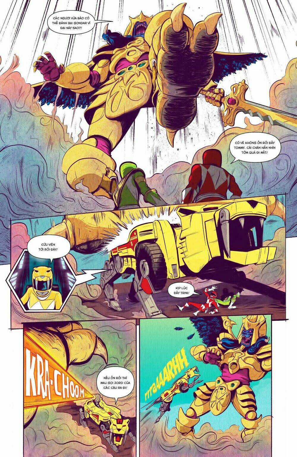 Mighty Morphin Power Rangers Chapter 0.5 trang 4
