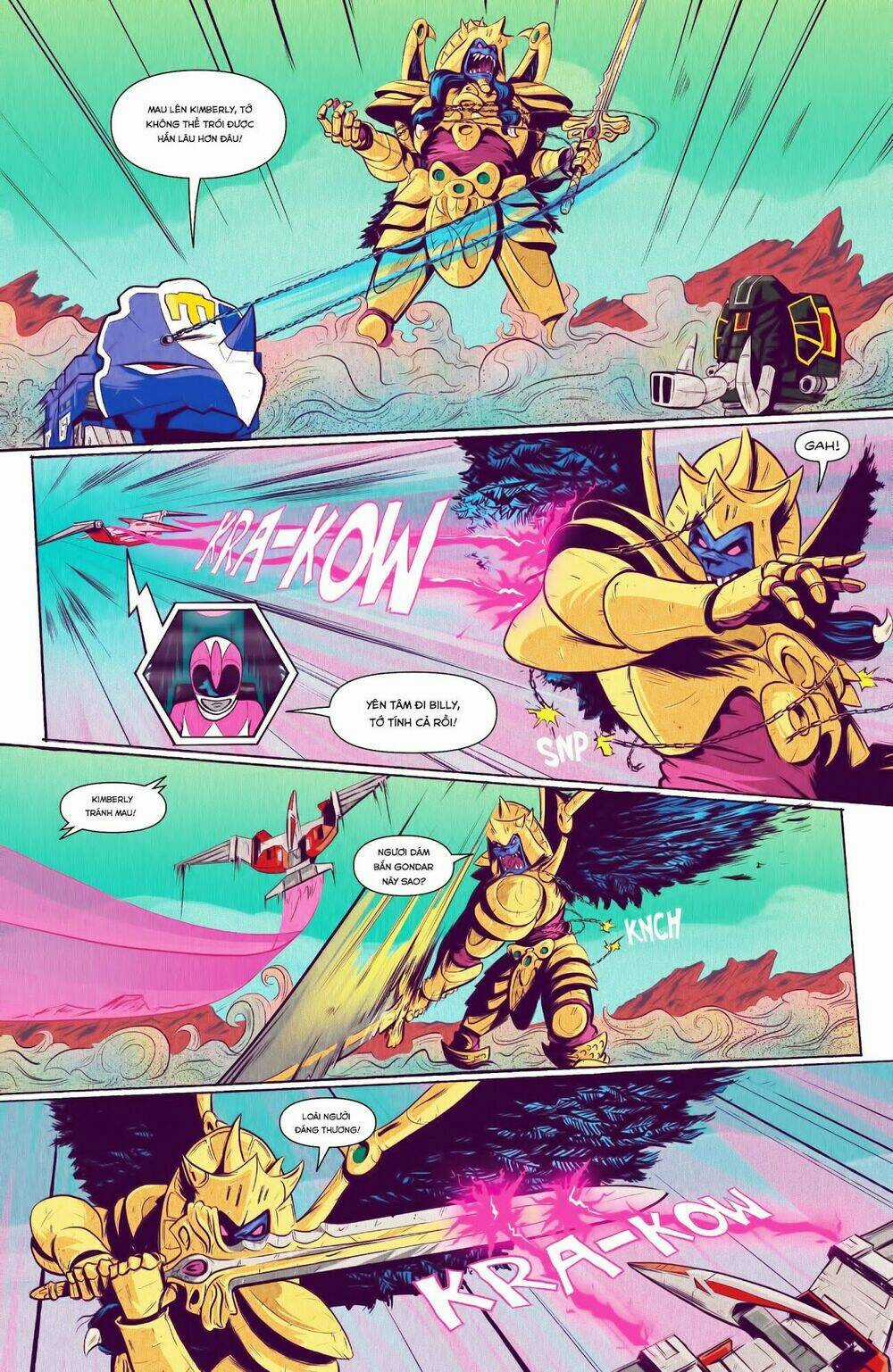 Mighty Morphin Power Rangers Chapter 0.5 trang 5