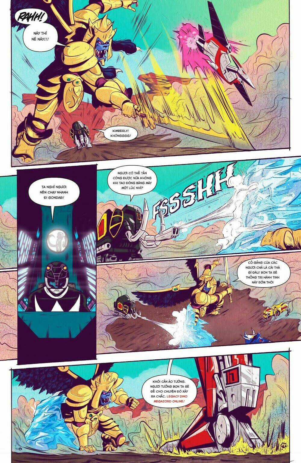 Mighty Morphin Power Rangers Chapter 0.5 trang 6