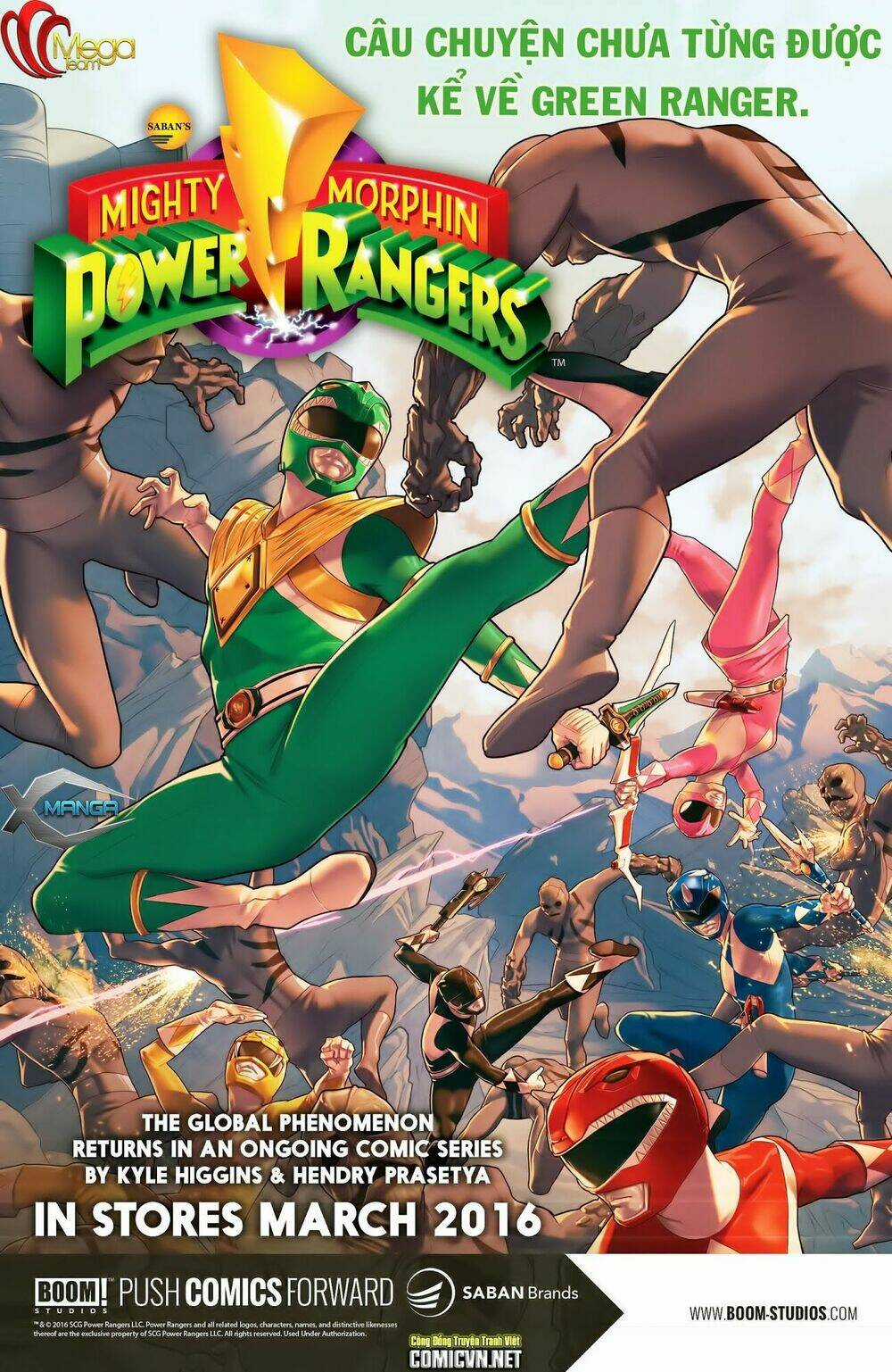 Mighty Morphin Power Rangers Chapter 0.5 trang 8