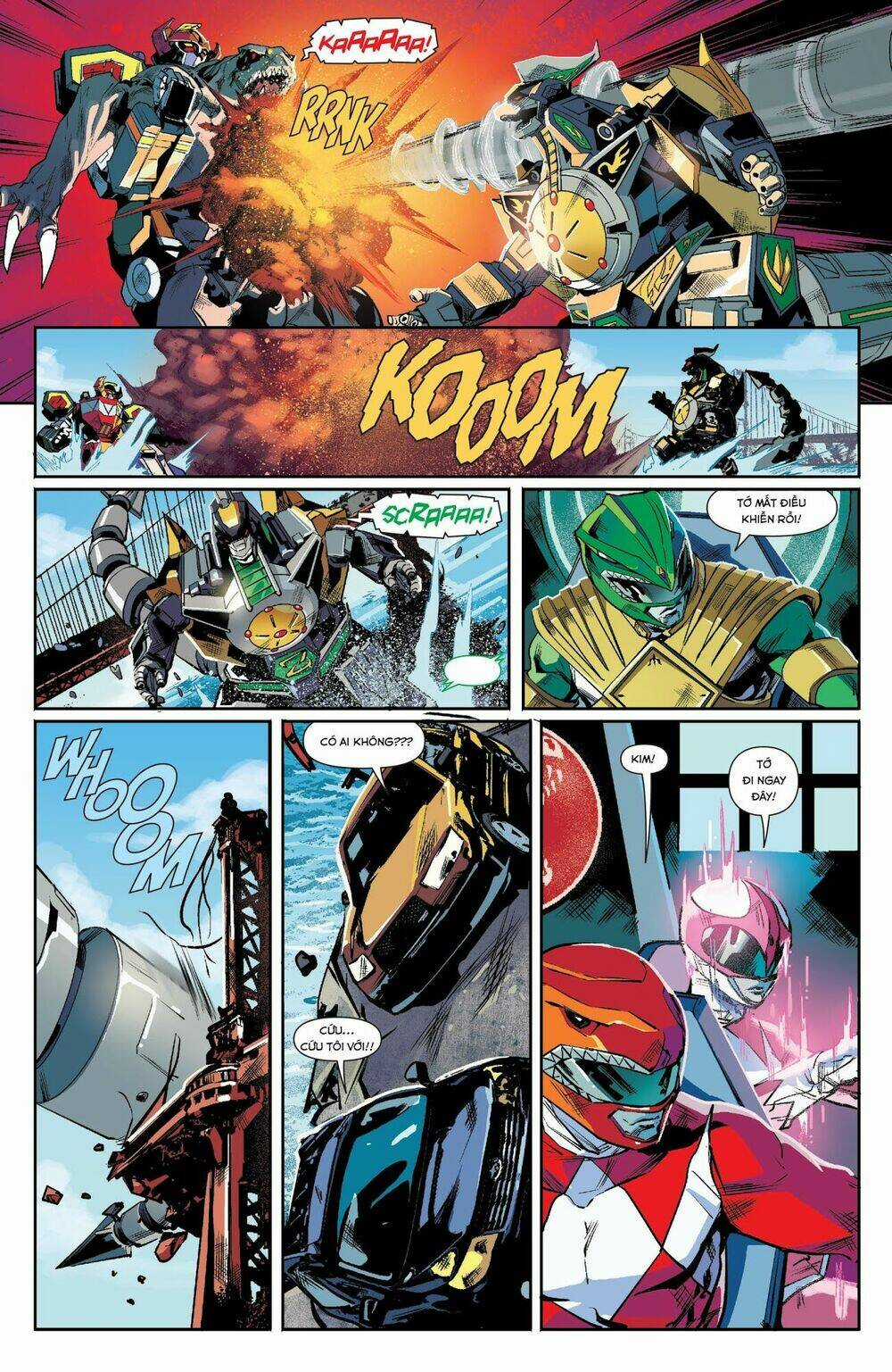 Mighty Morphin Power Rangers Chapter 0 trang 10
