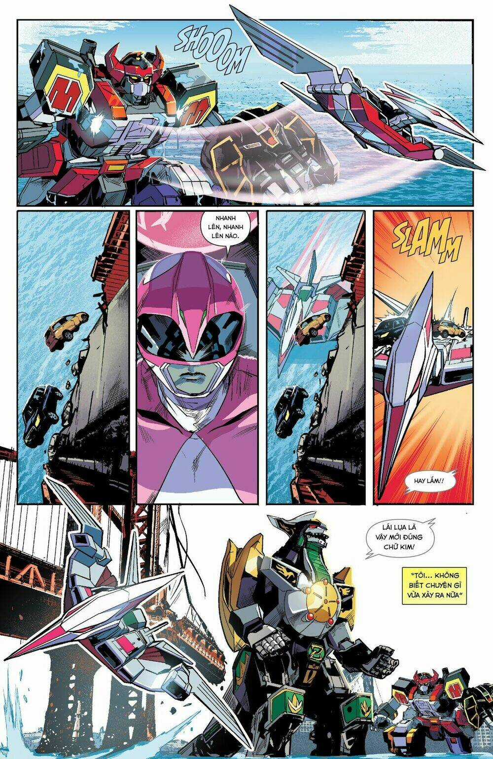 Mighty Morphin Power Rangers Chapter 0 trang 11