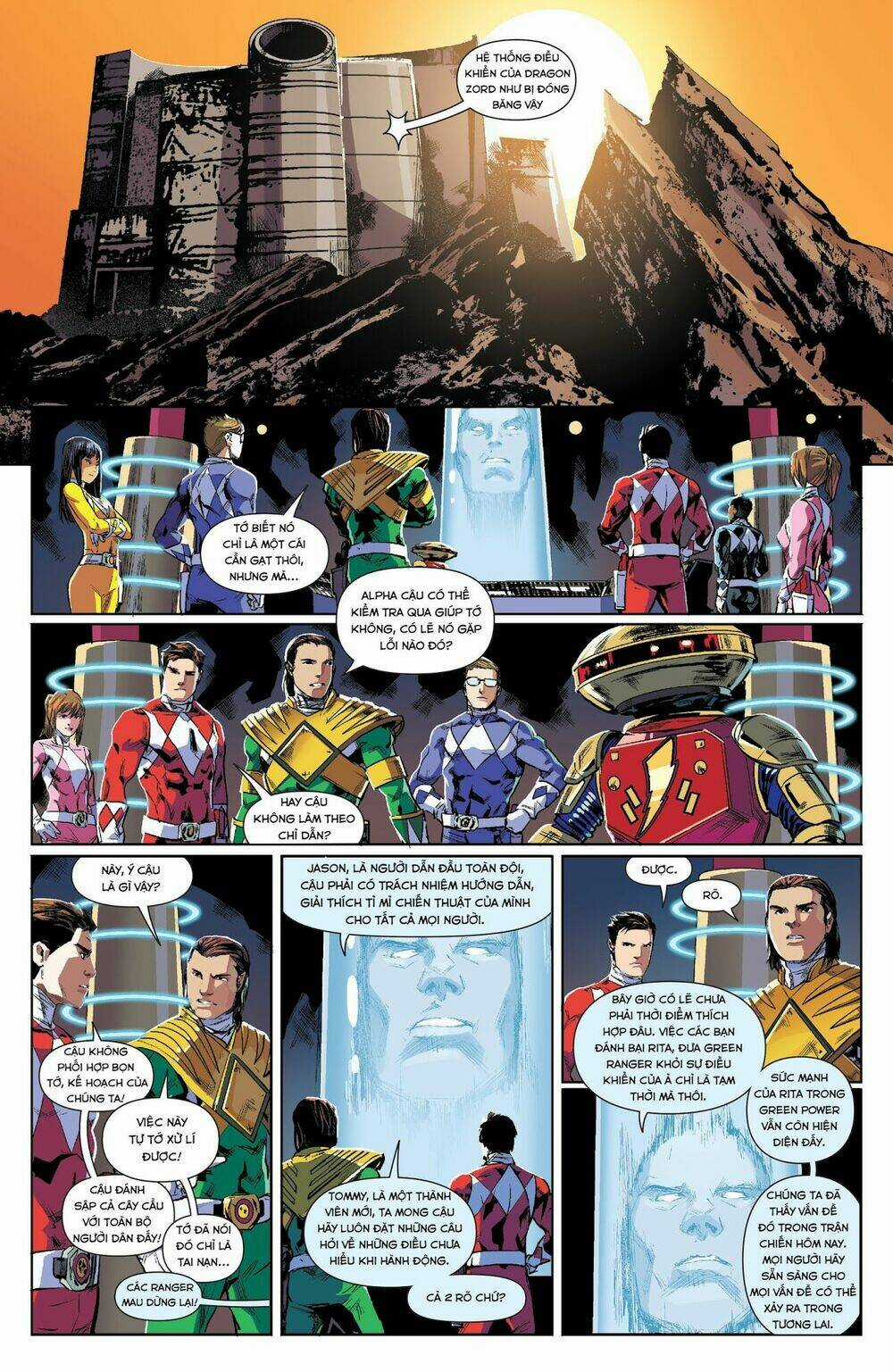 Mighty Morphin Power Rangers Chapter 0 trang 12