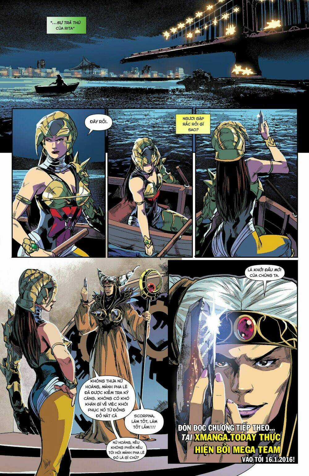 Mighty Morphin Power Rangers Chapter 0 trang 13