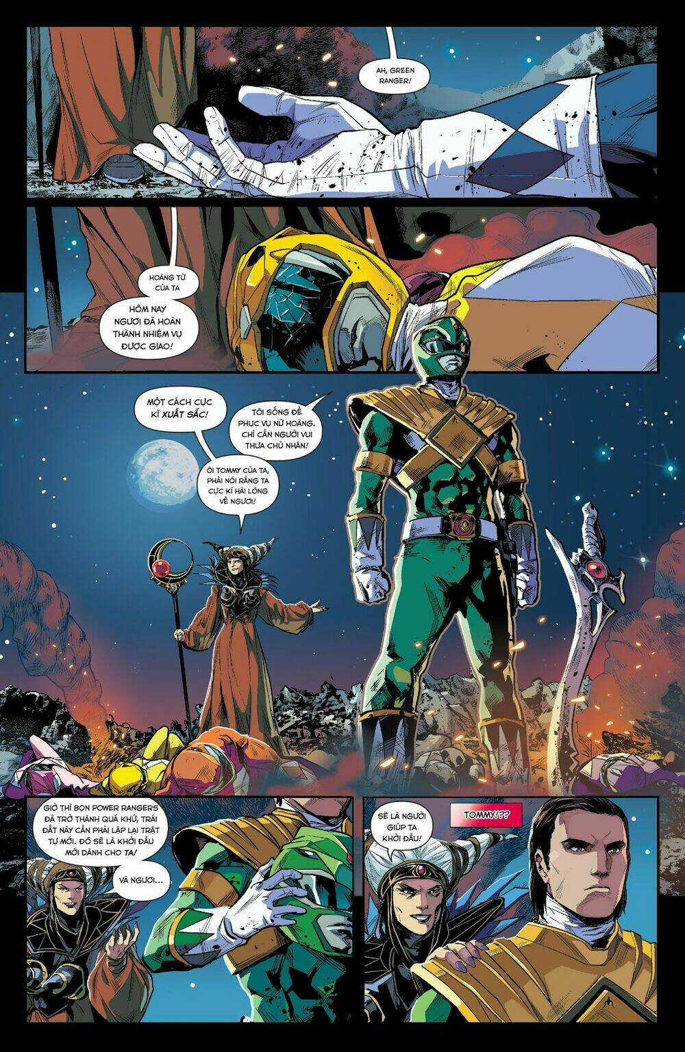 Mighty Morphin Power Rangers Chapter 0 trang 2