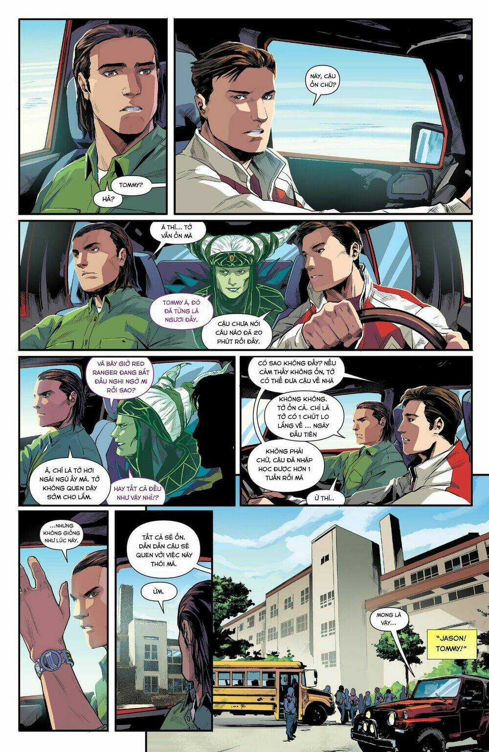 Mighty Morphin Power Rangers Chapter 0 trang 3