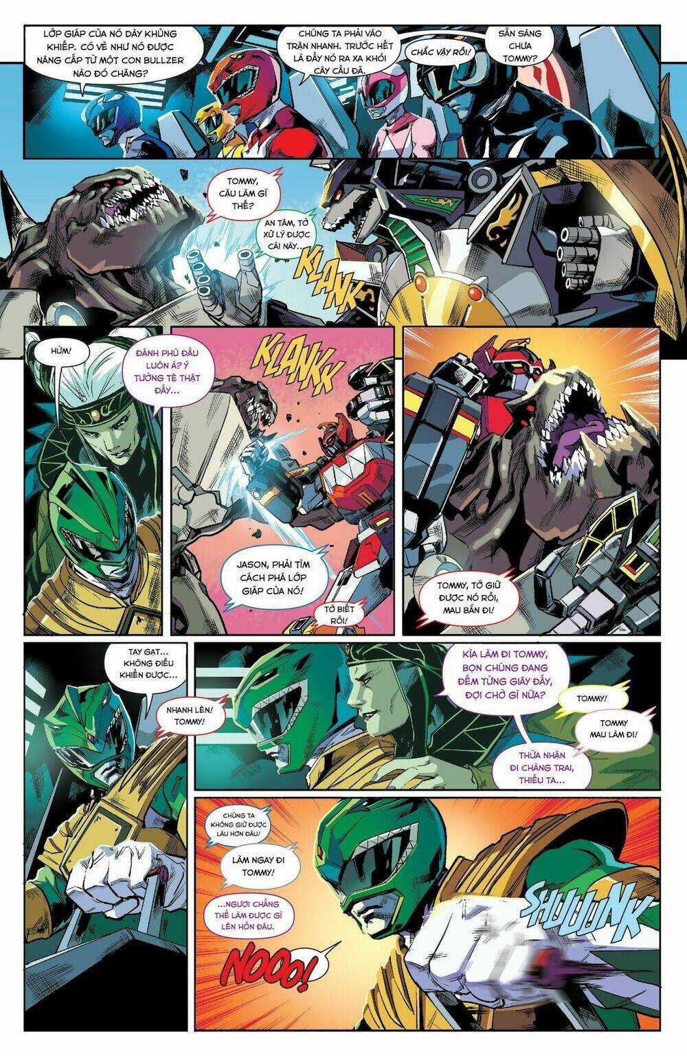 Mighty Morphin Power Rangers Chapter 0 trang 9