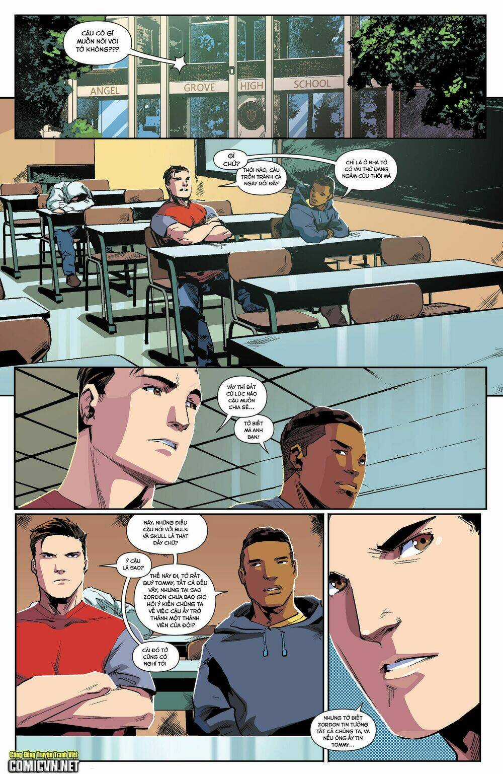 Mighty Morphin Power Rangers Chapter 1 trang 12