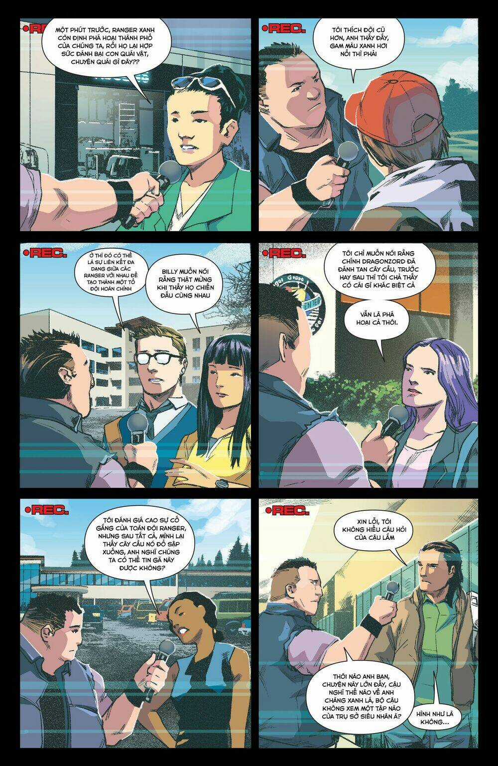 Mighty Morphin Power Rangers Chapter 1 trang 4